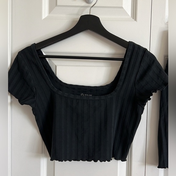 Aerie Offline Set- BLACK not cream - Picture 4 of 4